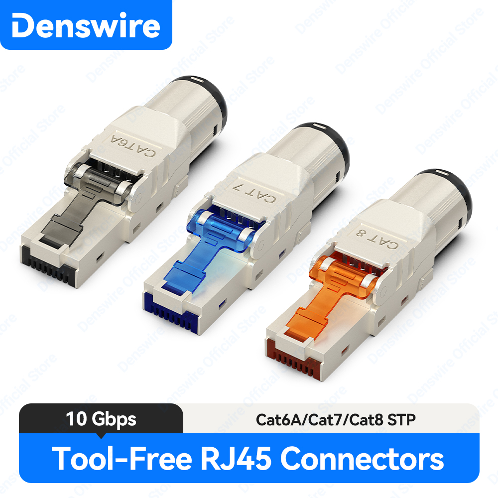 Rj45 Jack - Konektor RJ45 Tanpa Alat Denswire |