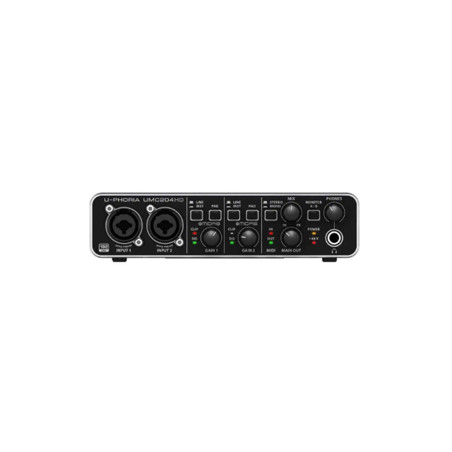 Audio Interface - Kartu Suara Eksternal Perekam 2x4, 24-Bit/192