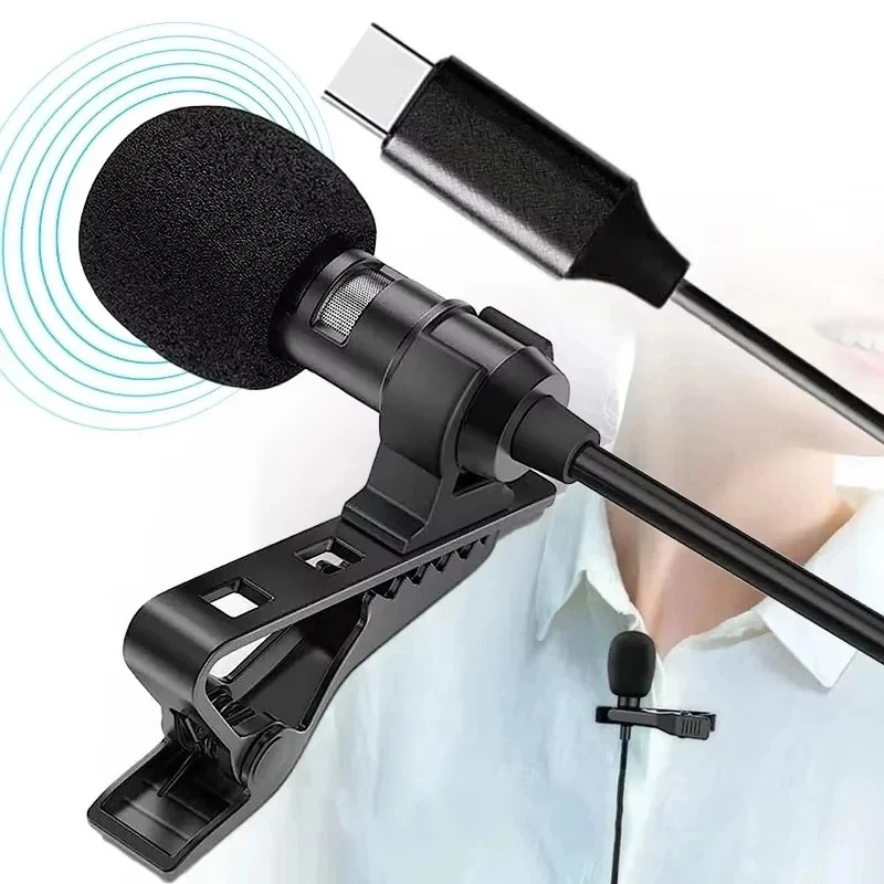Microphone Capsule - 1-5pcs Mikrofon Lavalier Mini USB Portabel