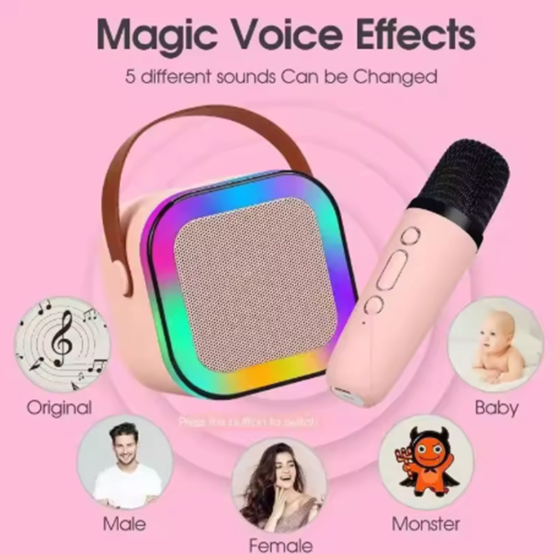 Microphone Capsule - Mesin Karaoke K12 Portabel Bluetooth 5.0