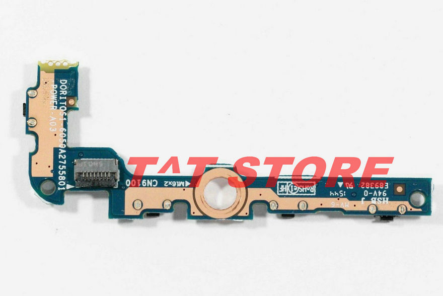 Volume Control Board - Papan saklar kontrol volume laptop, asli