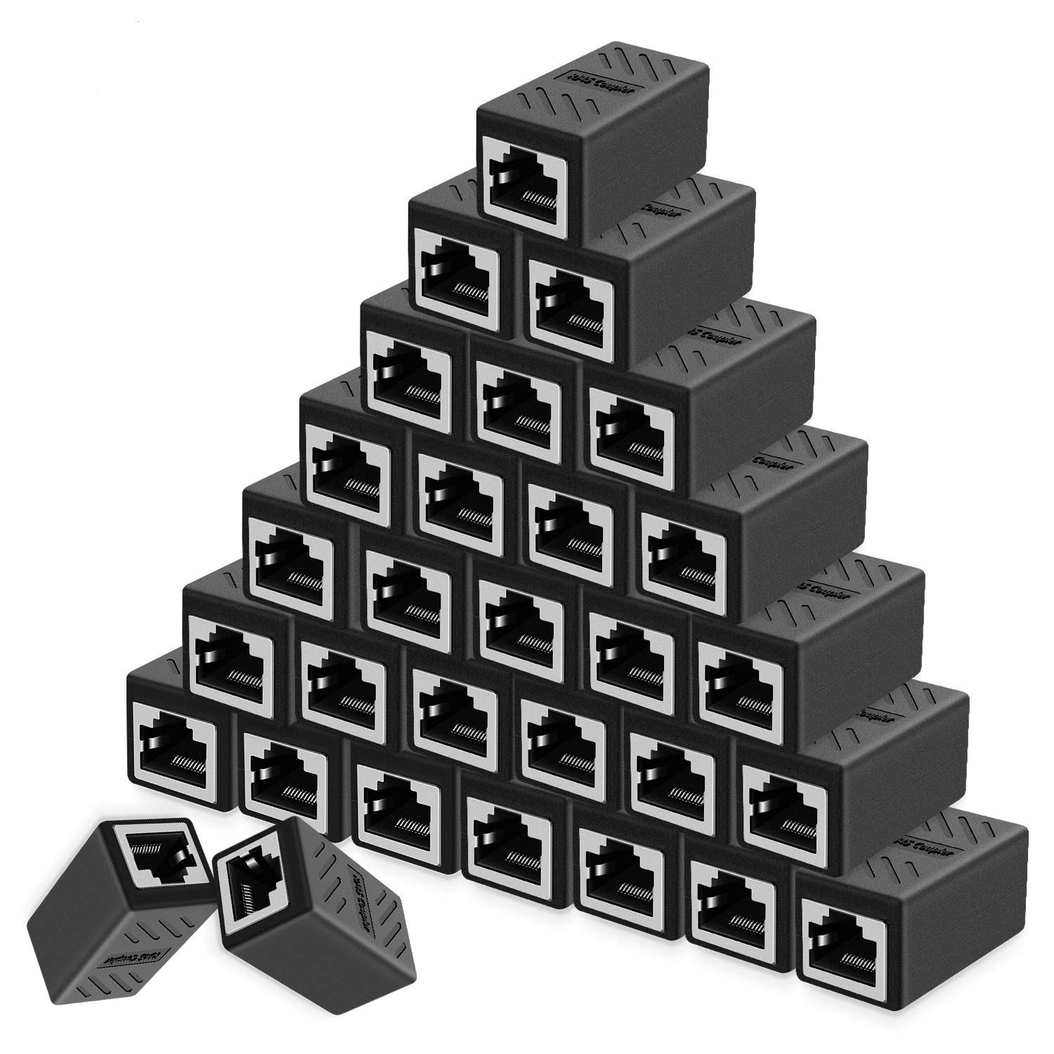 Rj45 Jack - 5-20 buah Konektor Ekstender Kabel Ethernet,