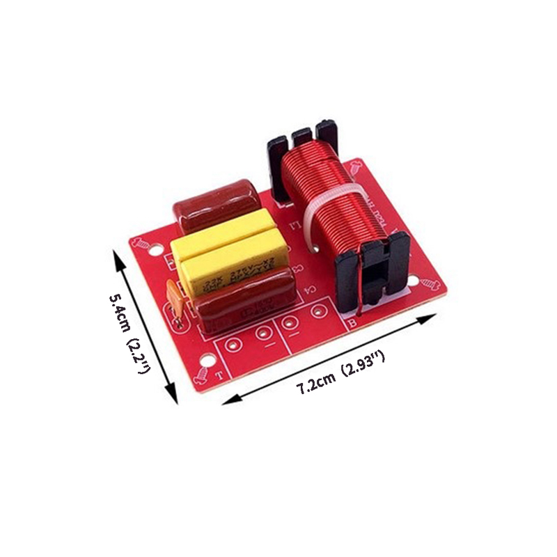 Speaker Crossover - WEAH-234 80W, Pembagi Frekuensi Speaker 2