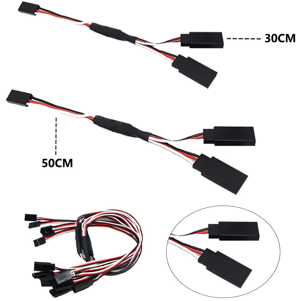 Rca Cable - 5/8/10 Buah Kabel Ekstensi RC Servo