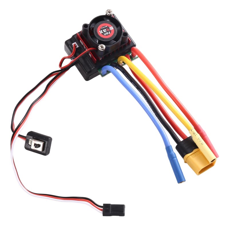 Banana Plug - AINY-60A Pengendali Kecepatan ESC Tanpa Sikat