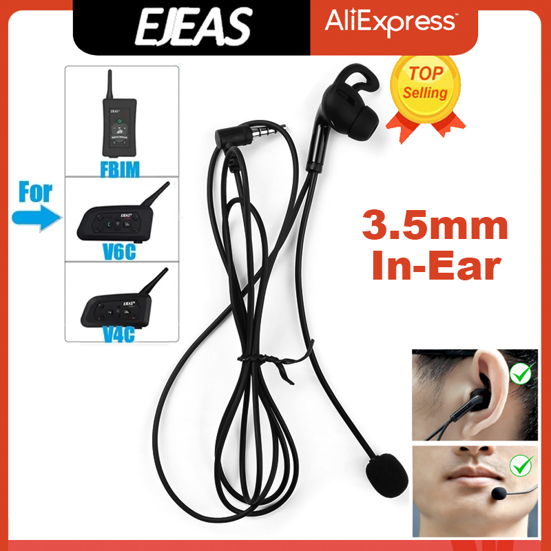 Audio Interface - EJEAS FBIM Headset wasit Handsfree 3.5mm,