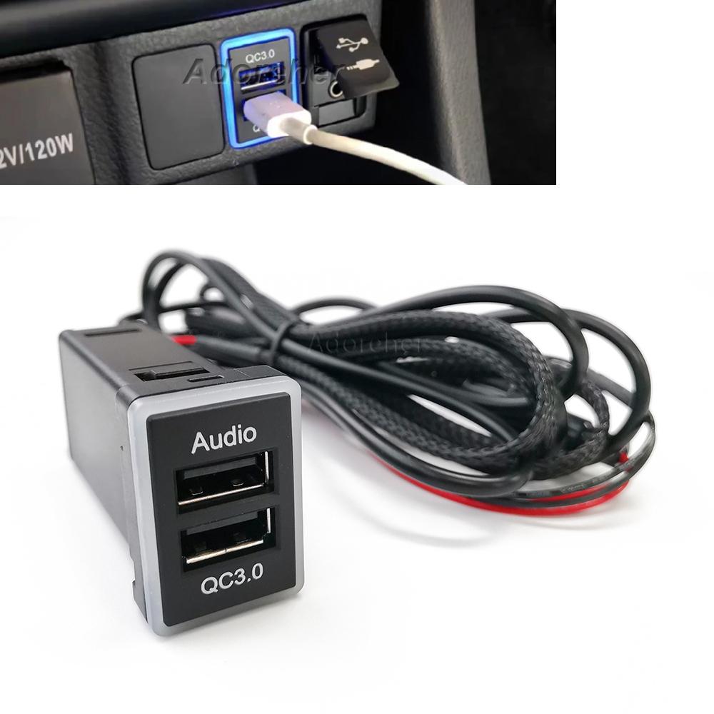 Audio Interface - 1 Buah Pengisi Daya Mobil Cepat