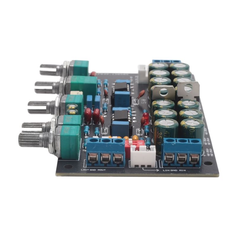 Volume Control Board - A01K-Papan Kontrol Nada Pre-Amplifier Multifungsi, Pengontrol