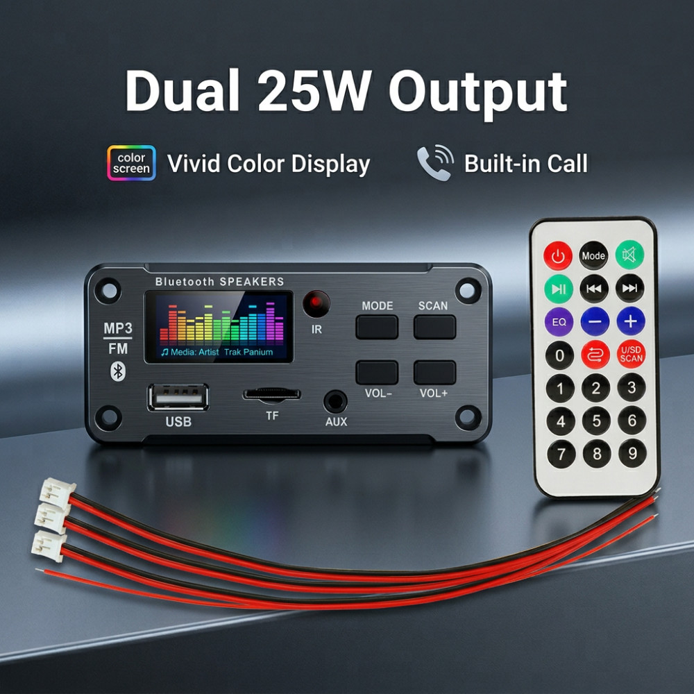 Volume Control Board - Papan Dekoder Bluetooth MP3 WMA WAV