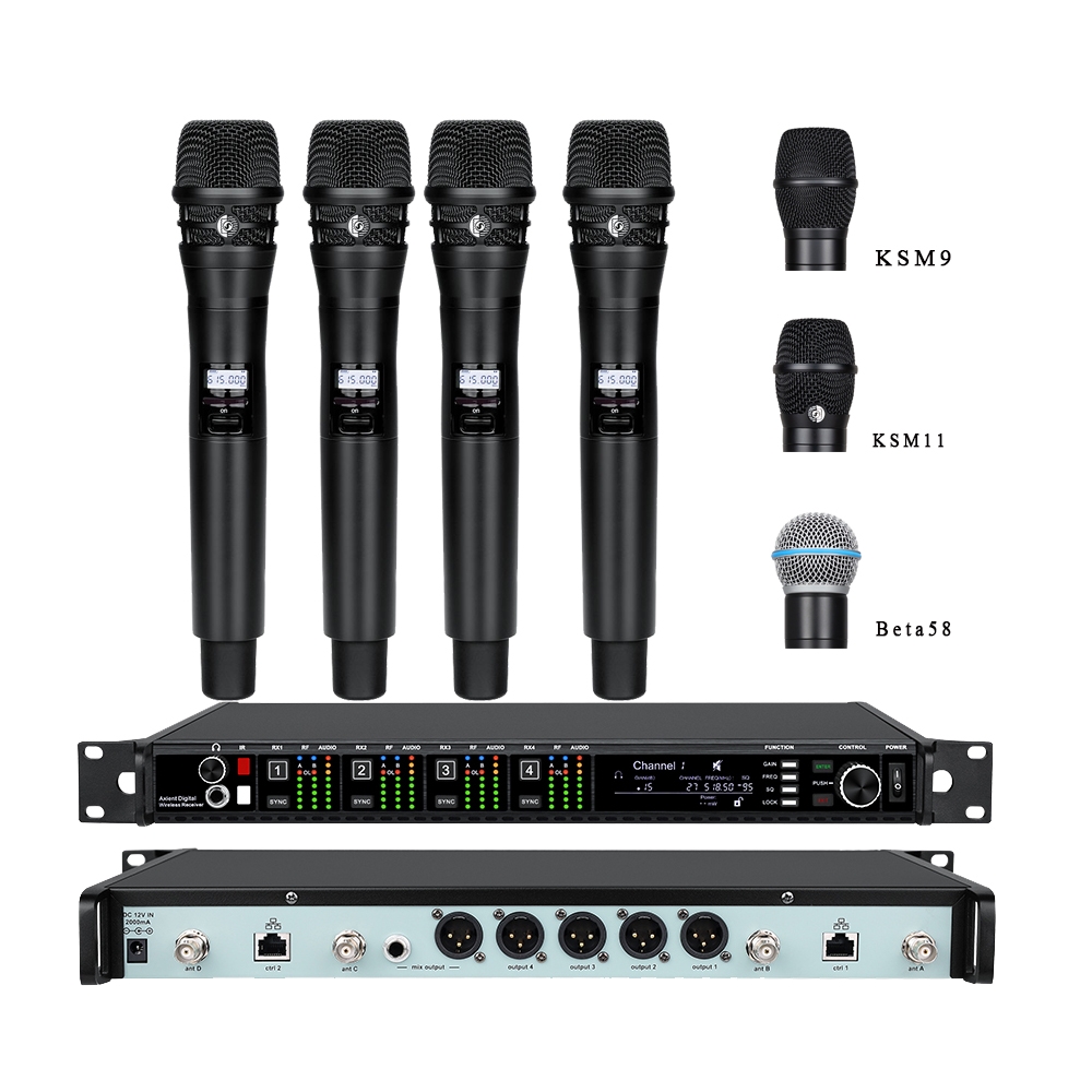 Ribbon Microphone - Mikrofon Nirkabel Profesional EIF AD4Q 4