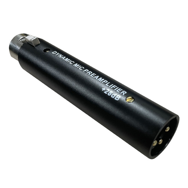 Ribbon Microphone - Mikrofon Preamplifier DM1 Penguat Dinamis untuk