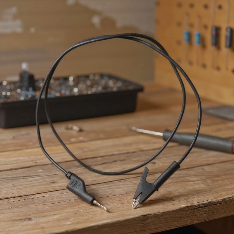 Banana Plug - 1/2 Buah Kabel Uji Ujung Ganda