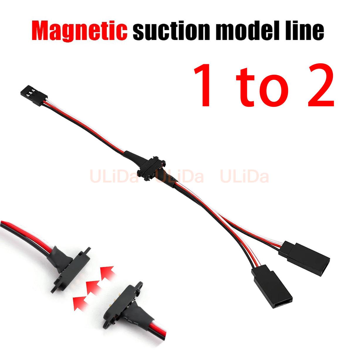 Rca Cable - Kabel Ekstensi Magnetik 3-Pin Snap-on 1