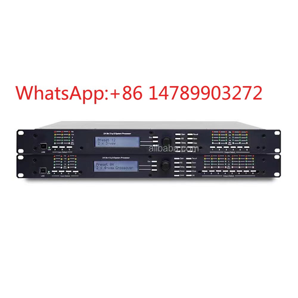 Speaker Crossover - Prosesor Speaker DSP FIR 4In8Out Sistem