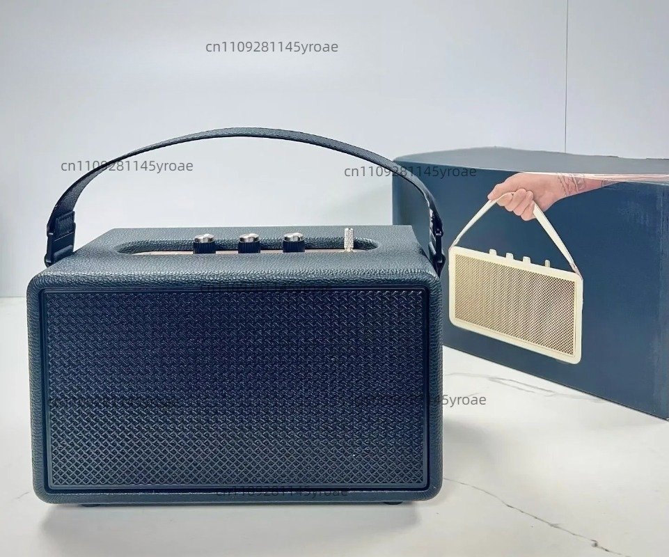 Subwoofer - Speaker Audio Retro M26 Berbahan Kayu,
