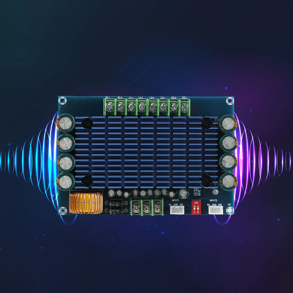 XH-M180 TDA7850 Papan AMP Digi - Audio Amplifier Board ulasan dan harga