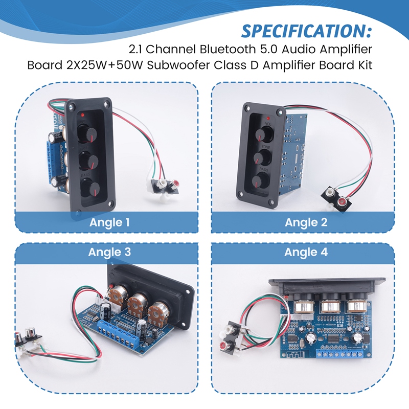 Papan Amplifier Audio Bluetoot - Class D Amplifier ulasan dan harga