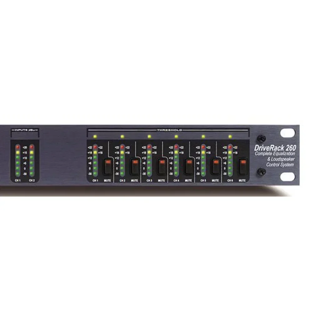Prosesor Audio Digital Dbx260  - Speaker Crossover ulasan dan harga
