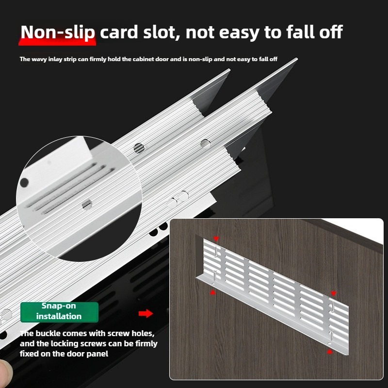 Maosu 1 Pcs Kisi Ventilasi Leb - Ventilation Grille Aluminum ulasan dan harga