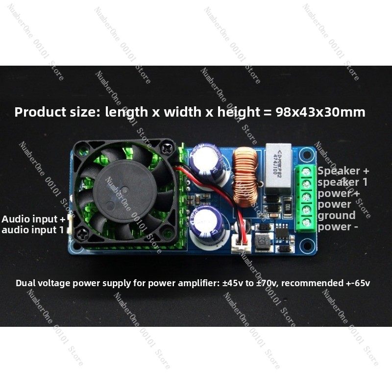 Papan Amplifier Mono Kelas D I - Hifi Amplifier Board ulasan dan harga
