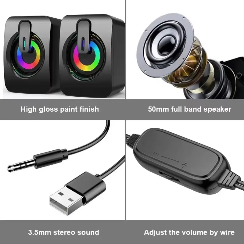 Speaker USB Berkabel Portabel, - Speaker Wire ulasan dan harga