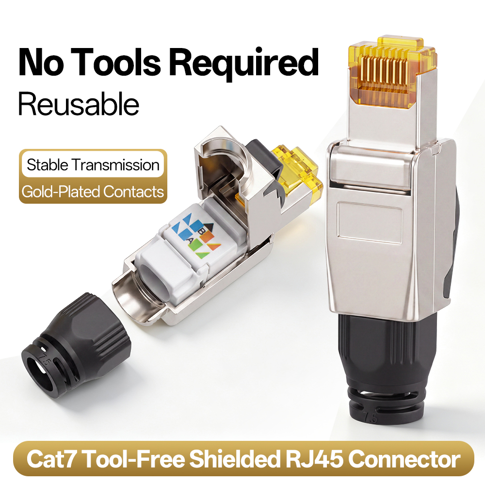 Konektor RJ45 Cat7 Tanpa Alat, - Rj45 Jack ulasan dan harga