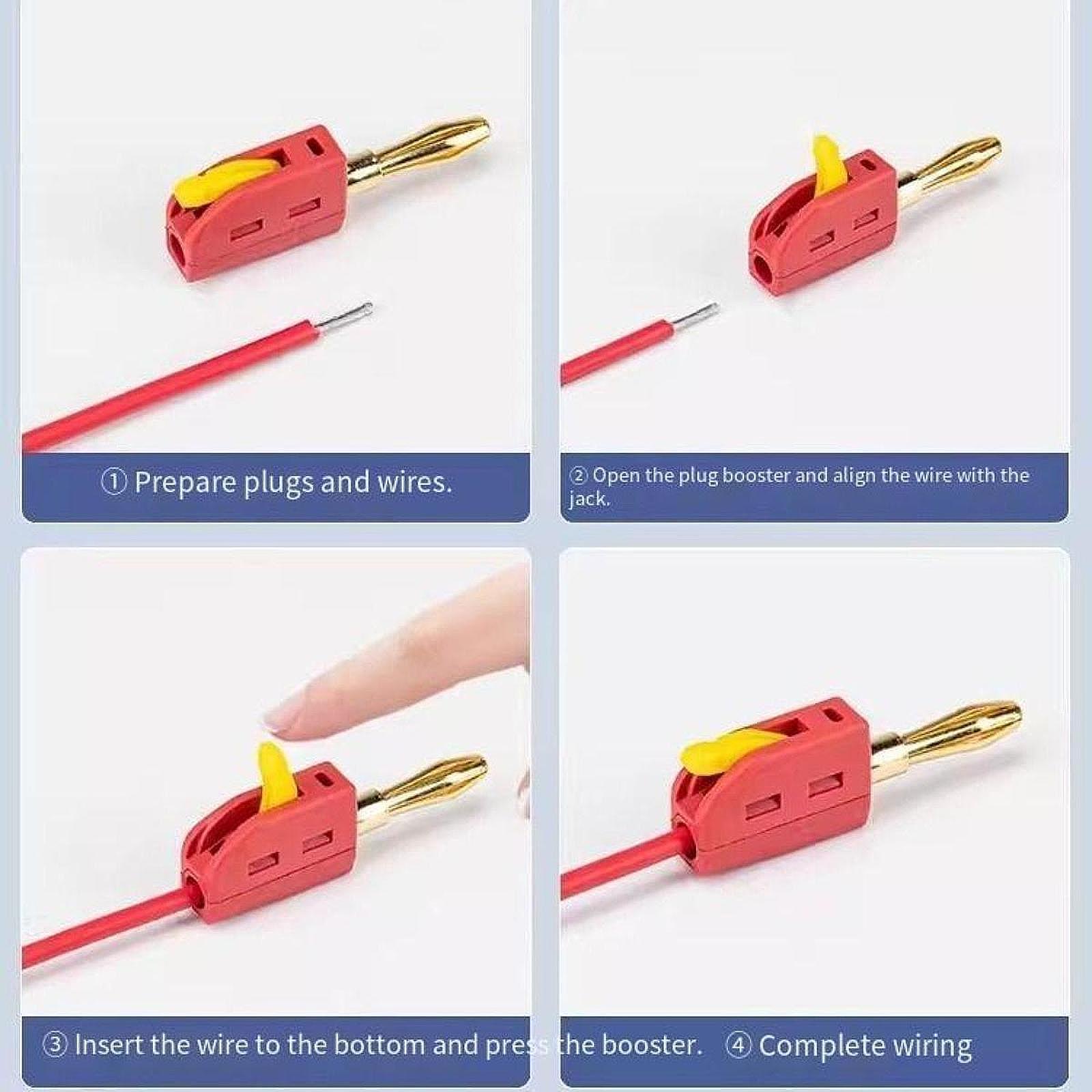 Colokan Pisang Mini 4mm yang D - Banana Plug ulasan dan harga