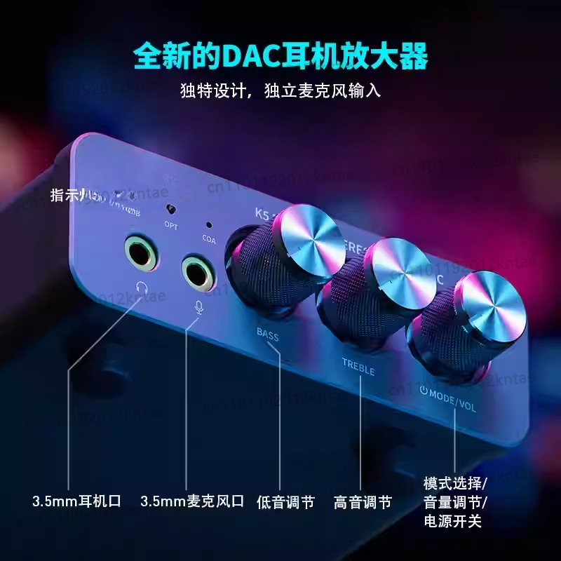 K5 PRO MINI Stereo DAC Headpho - Usb Sound Card ulasan dan harga