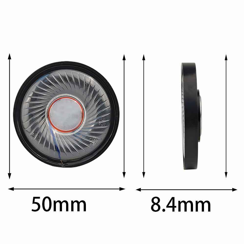 QIGOM 50MM Headset Driver Hifi - Diy Headphone ulasan dan harga