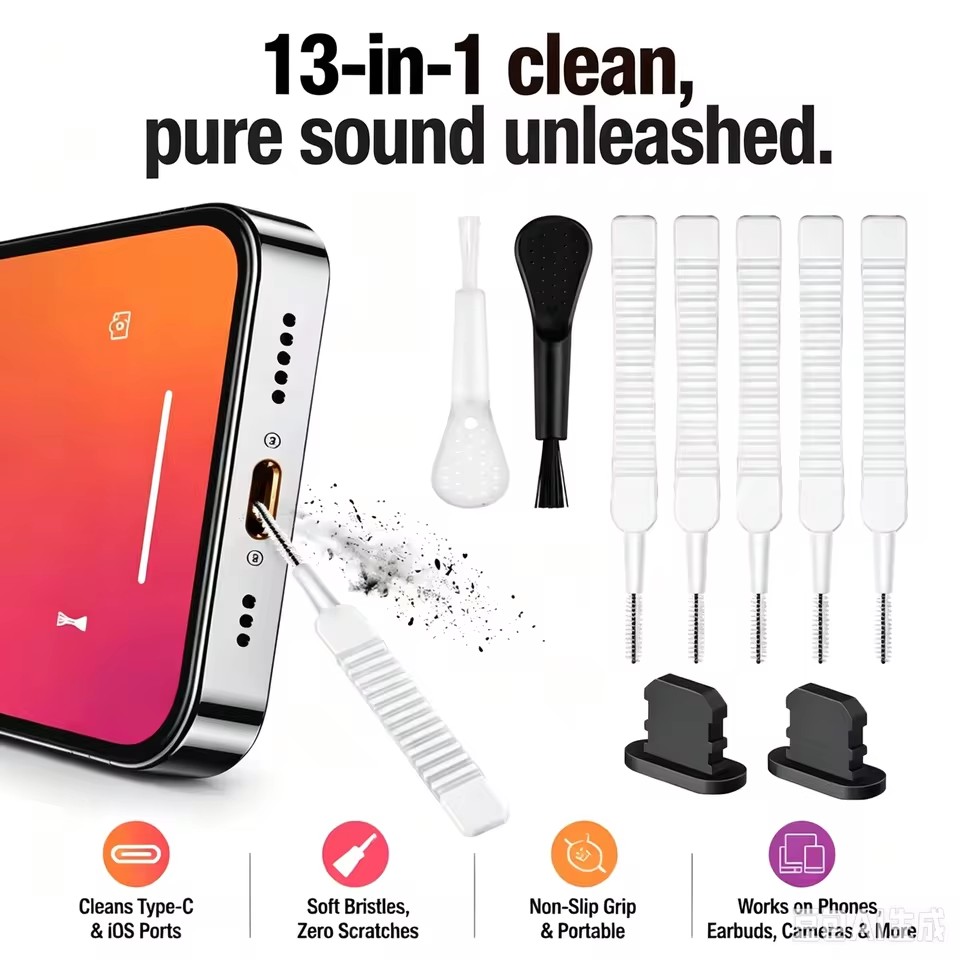 Set Pembersih Port Pengisian D - Diy Headphone ulasan dan harga