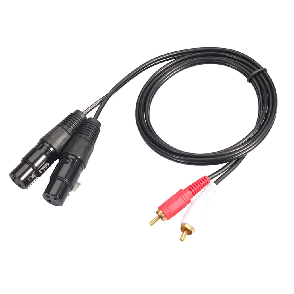 Adaptor Kabel Audio XLR RCA Be - Rca Cable ulasan dan harga