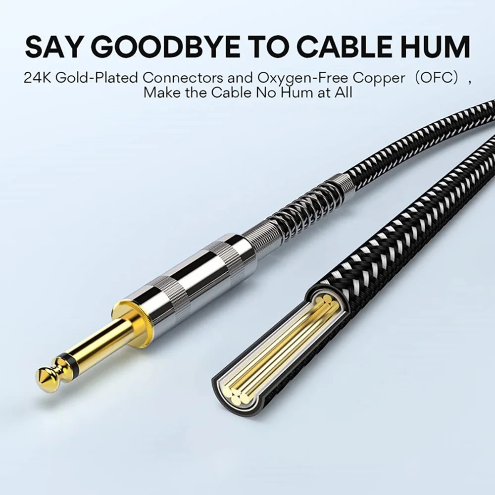 Kabel Audio 6.35Mm TRS 1/4 Inc - Trs Cable ulasan dan harga