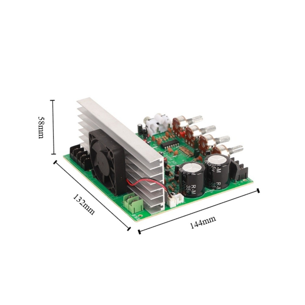 Modul Penguat Daya 300W High P - Speaker Crossover ulasan dan harga