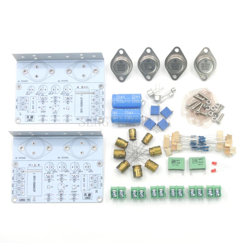 Satu pasang rakitan HiFi HOOD  - Hifi Amplifier Board ulasan dan harga
