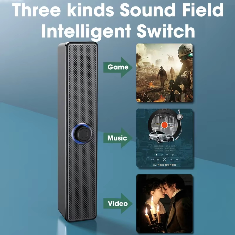 Soundbar Bluetooth 5.0 4D Surr - Speaker Wire ulasan dan harga