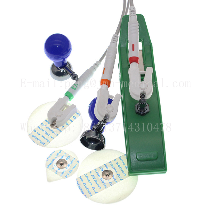 ECG EKG Lead Wires Holter Cabl - Banana Plug ulasan dan harga
