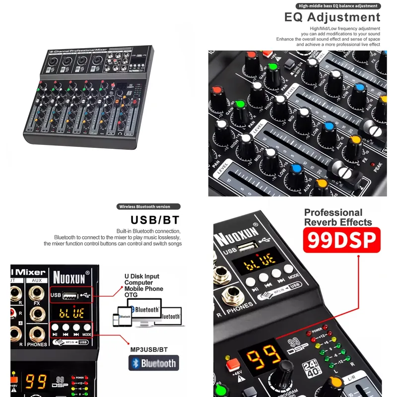 Mixer Audio Papan Suara Konsol - Audio Interface ulasan dan harga
