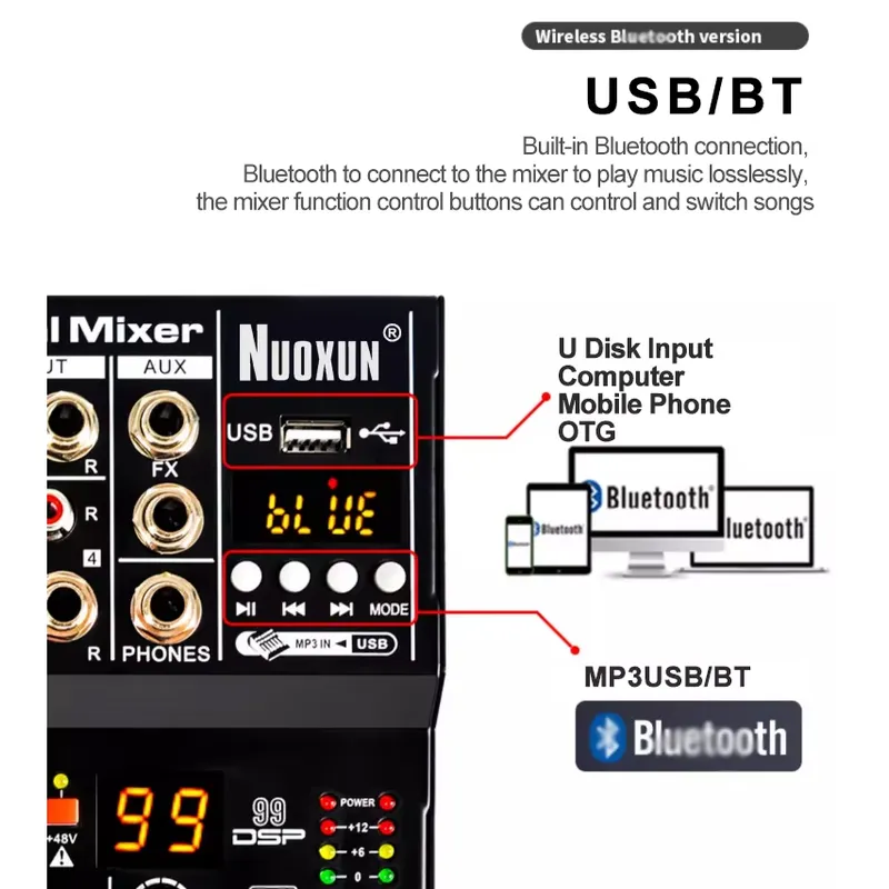 Mixer Audio Papan Suara Konsol - Audio Interface ulasan dan harga