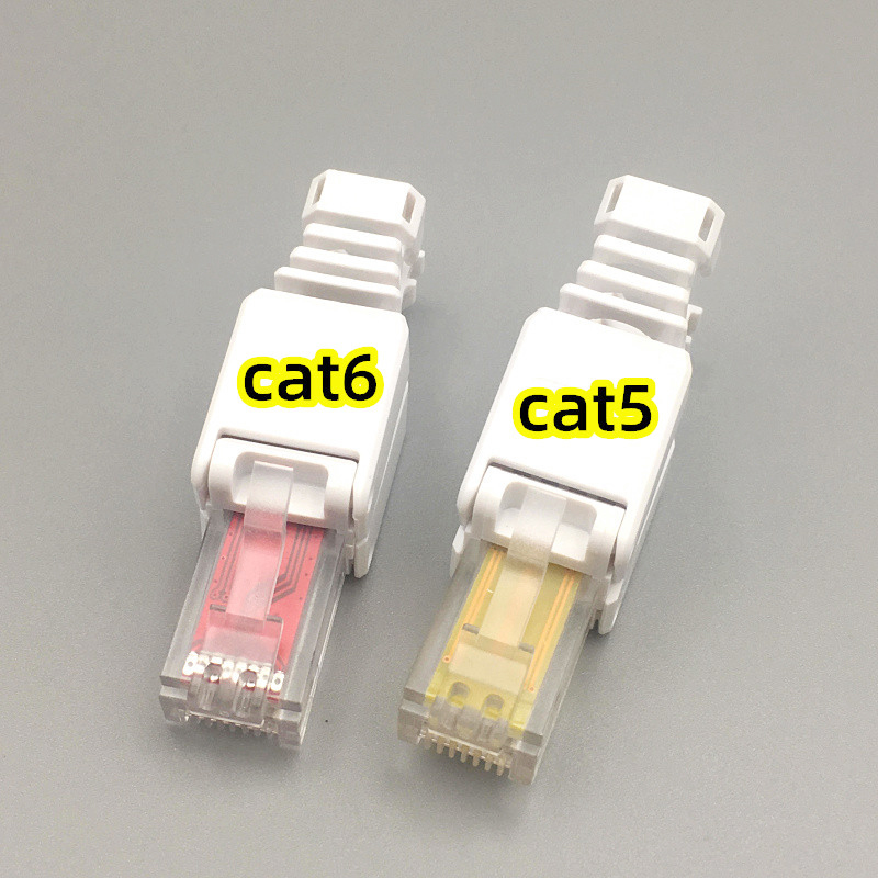 2 Buah Konektor Cat5E Cat6 RJ4 - Rj45 Jack ulasan dan harga