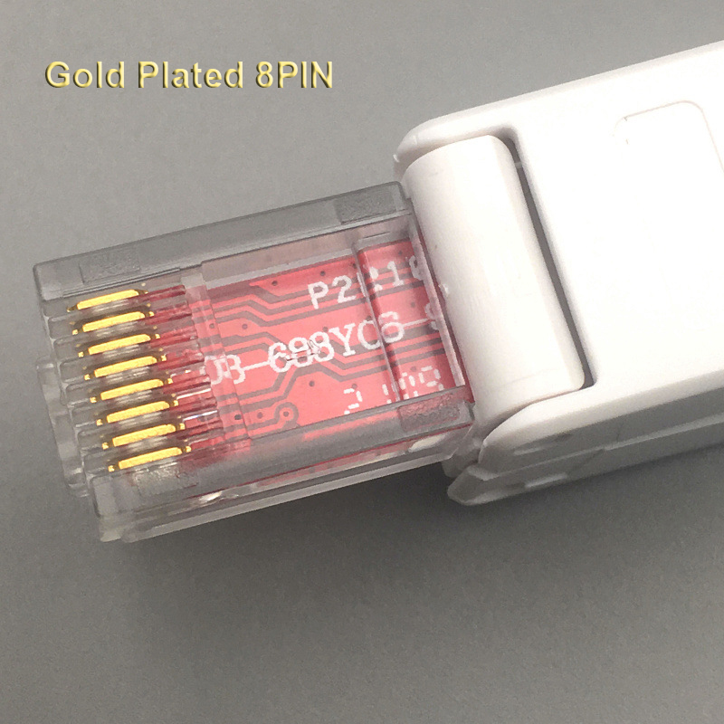 2 Buah Konektor Cat5E Cat6 RJ4 - Rj45 Jack ulasan dan harga