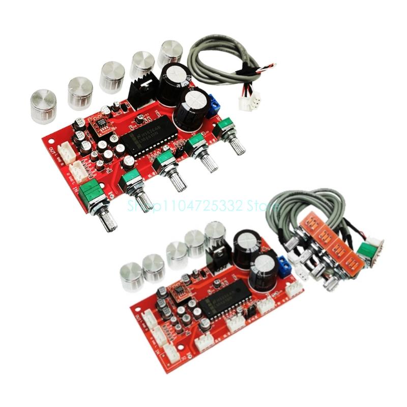 LM4610 Papan Suara Preamp Nada - Volume Control Board ulasan dan harga