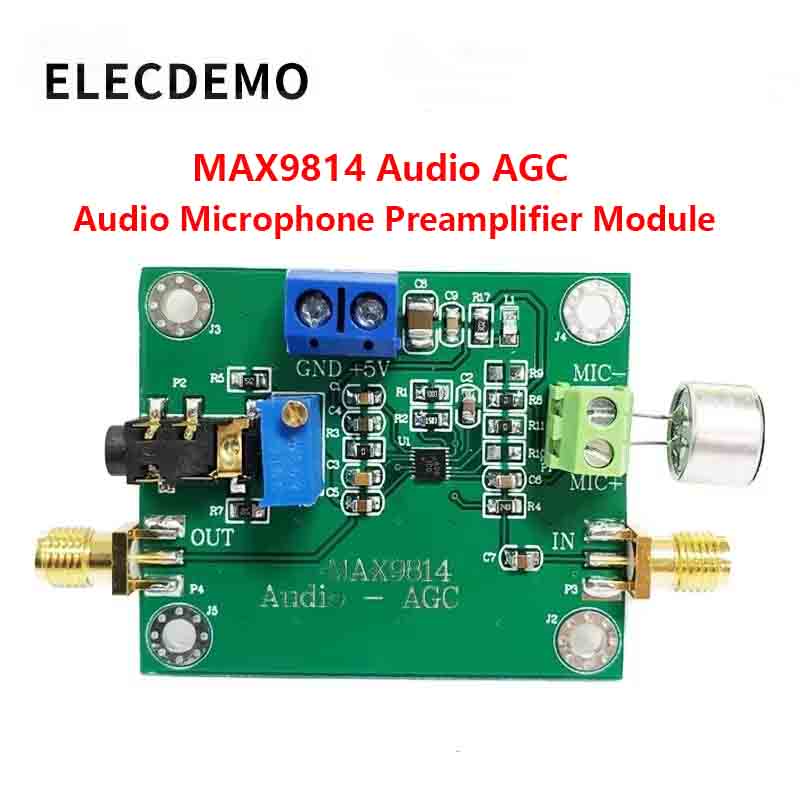 Modul Amplifier AGC Mikrofon E - Audio Amplifier Board ulasan dan harga
