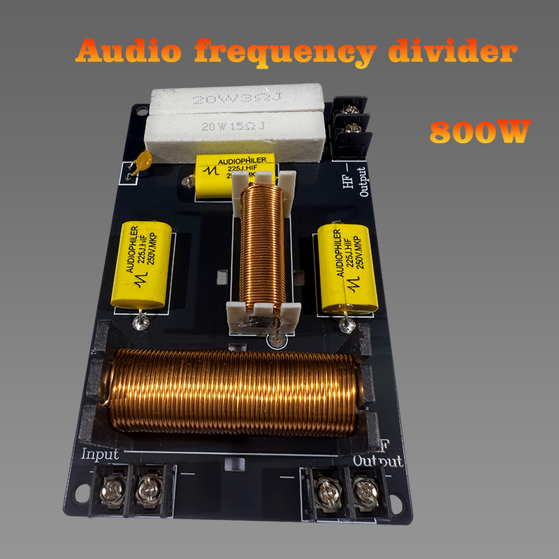 Pembagi Frekuensi Audio 800W 2 - Speaker Crossover ulasan dan harga