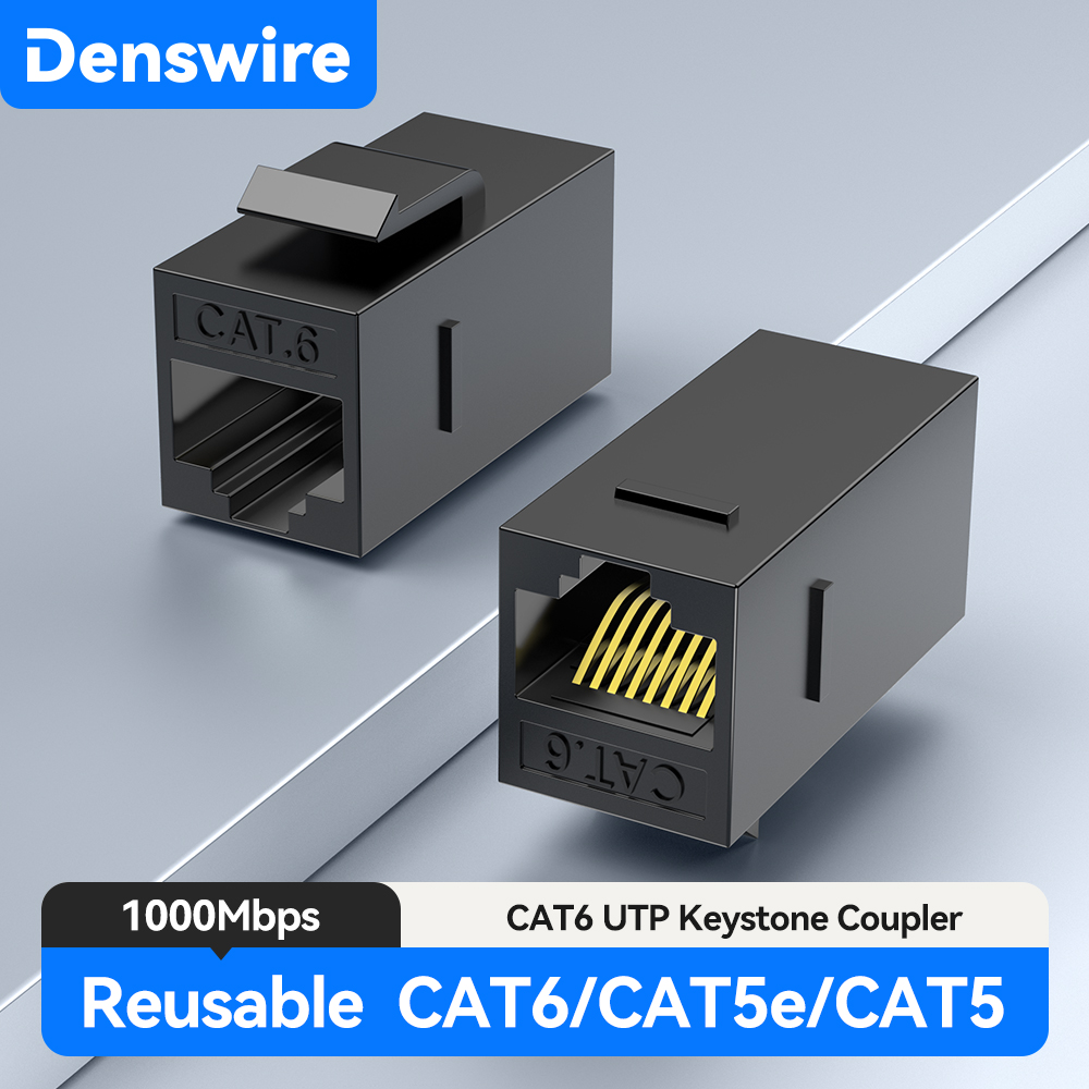 Denswire CAT6 Keystone Jack In - Rj45 Jack ulasan dan harga