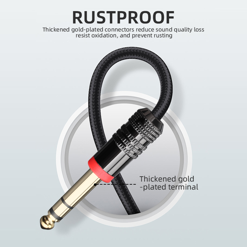 Kabel Gitar TRS 6.35mm, Kabel  - Trs Cable ulasan dan harga