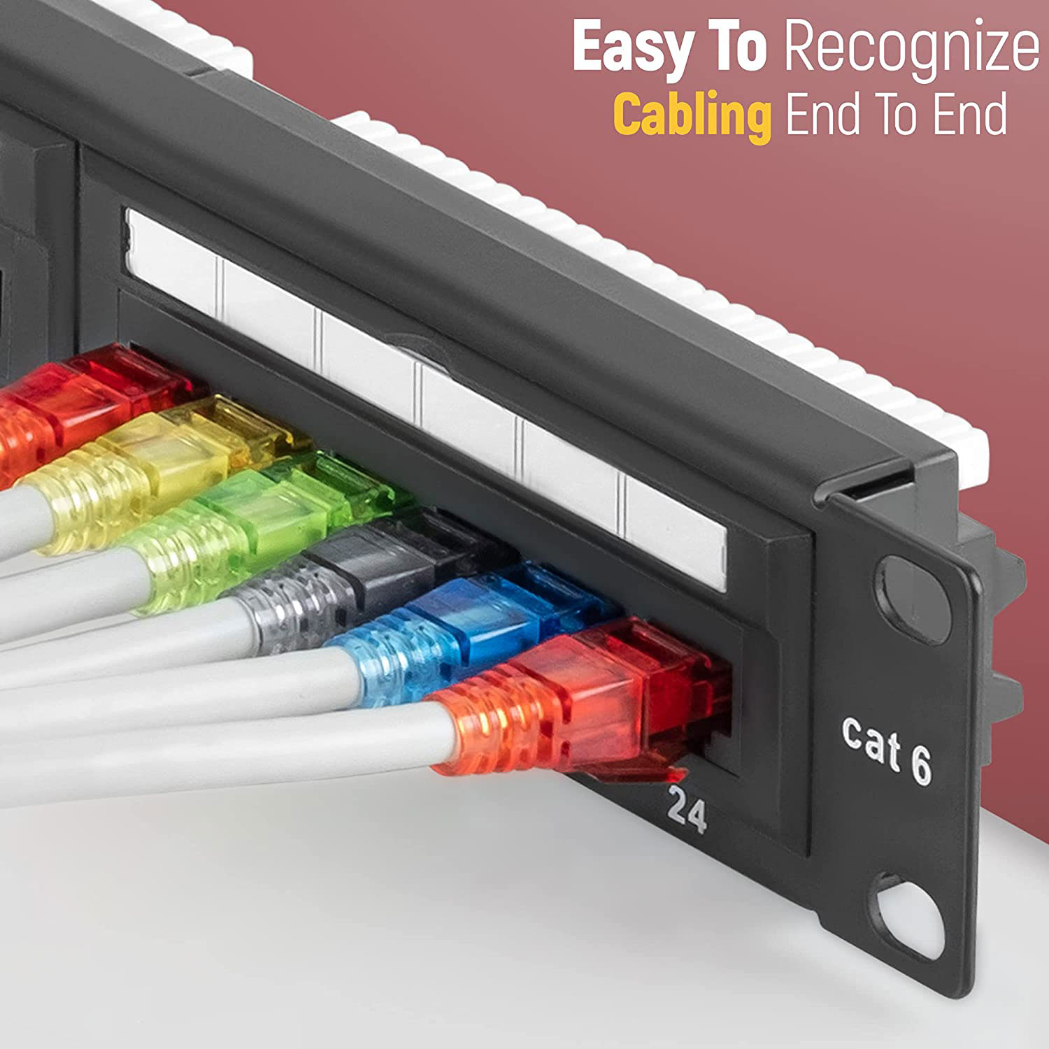 50 buah RJ45 Cat6 melewati kon - Rj45 Jack ulasan dan harga