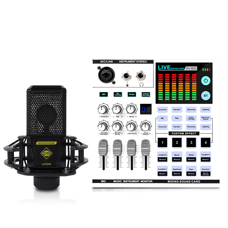 Set Antarmuka Audio Dengan Mik - Audio Interface ulasan dan harga