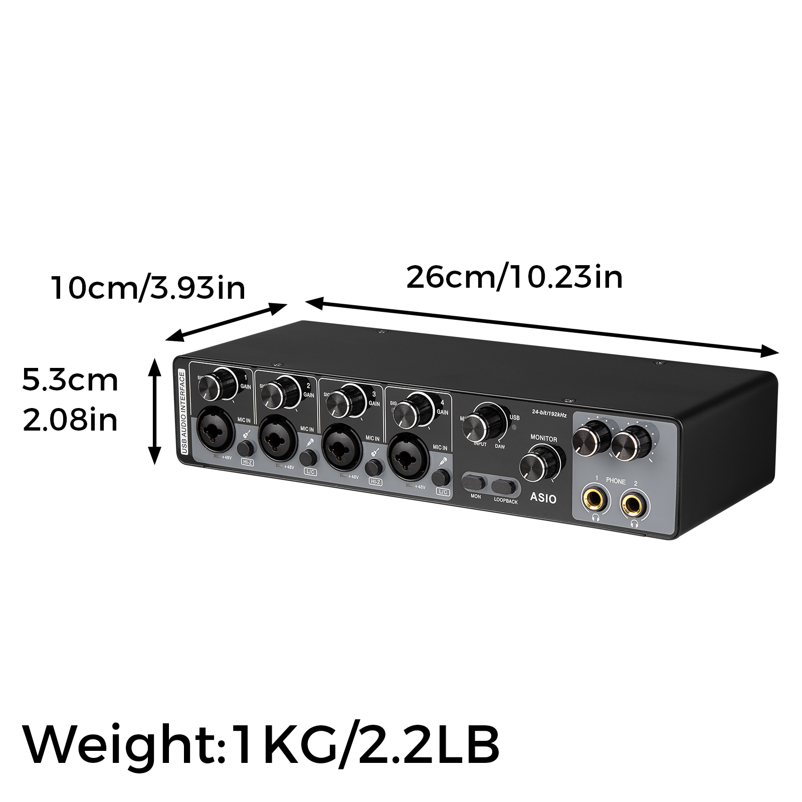 Harga Pabrik MQ44 Professional - Audio Interface ulasan dan harga
