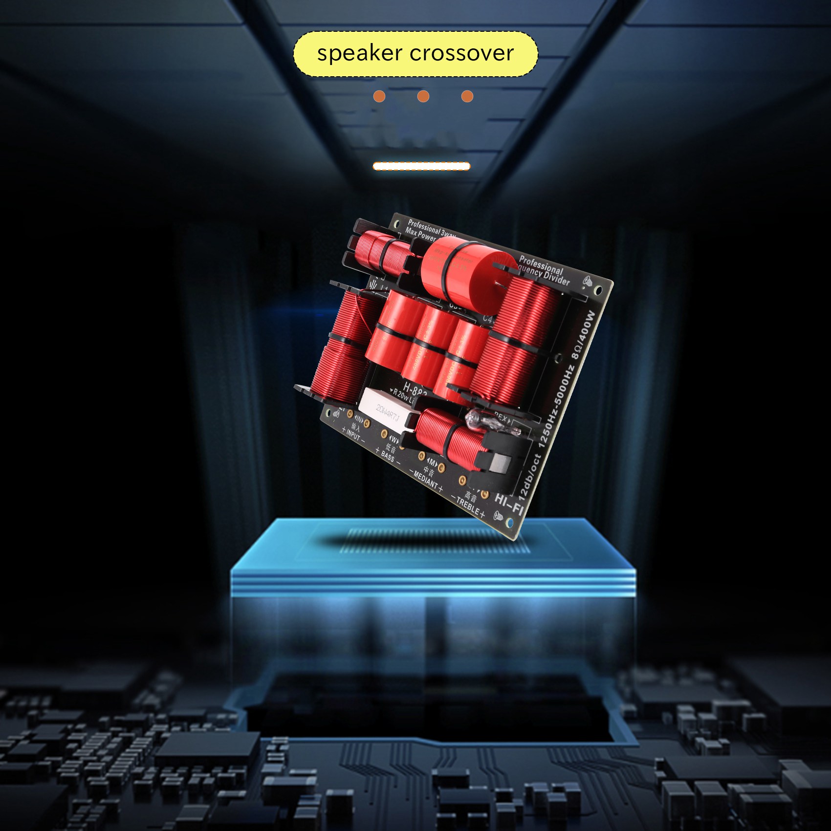Excellent-400W 3 Way Crossover - Speaker Crossover ulasan dan harga