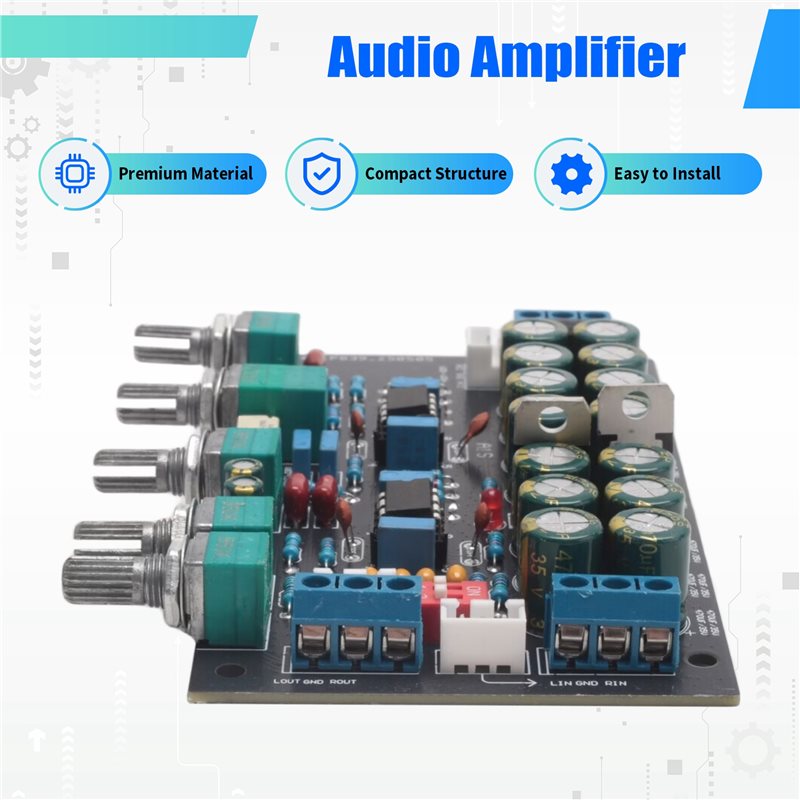 A01K-Papan Kontrol Nada Pre-Am - Volume Control Board ulasan dan harga